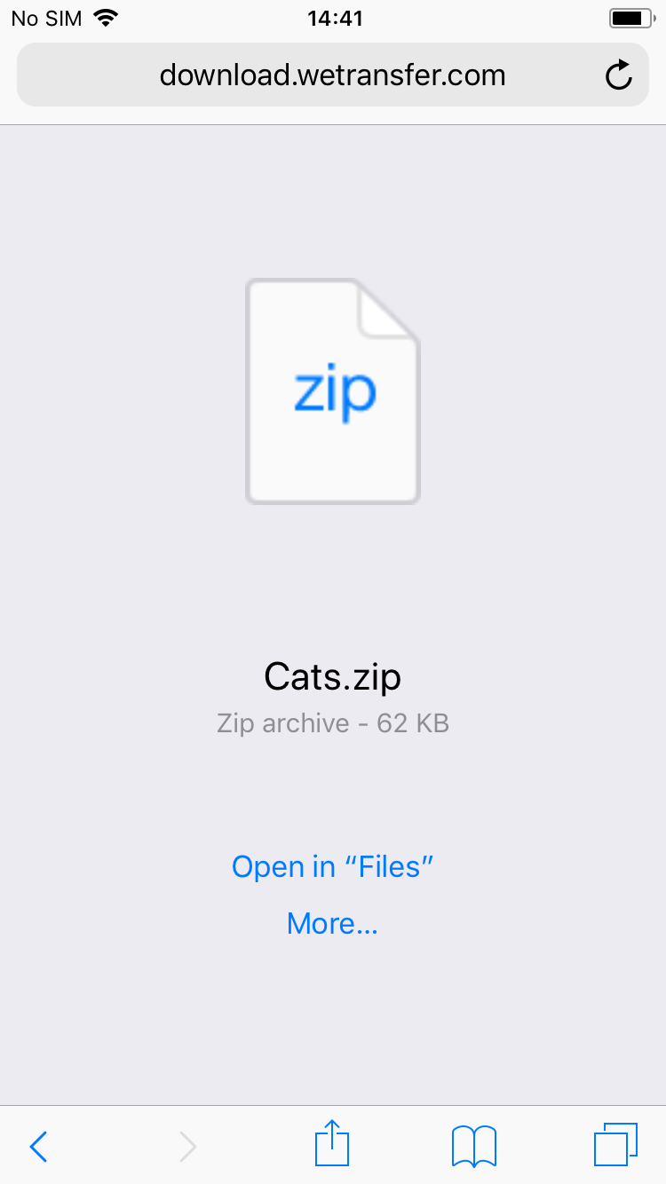 Iphone X Zip File Direct Download For Android